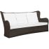 Диван трехместный плетеный с подушками JANUS et Cie Butterfly II