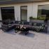 Лаунж зона угловая Ideal Patio TESORA антрацит - каркас карбон