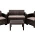 Комплект мебели Gardeck B:Rattan Arizona Set, венге (на 4 персоны)